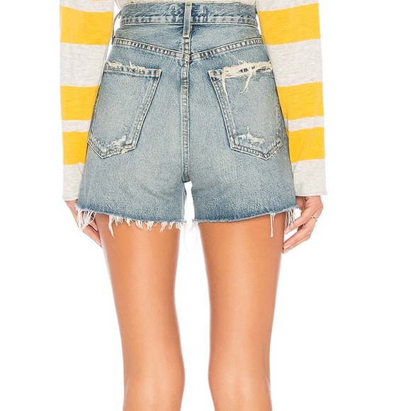 AGOLDE Dee short in Riccochet - Picture 3 of 6